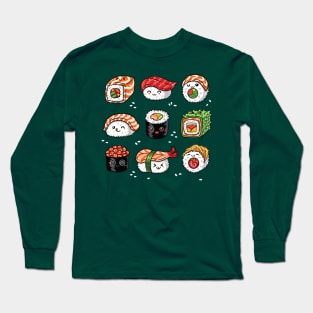 Kawaii sushi Long Sleeve T-Shirt